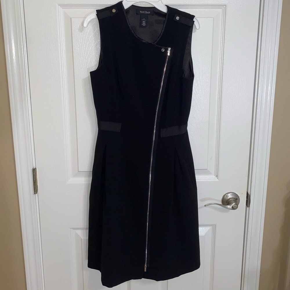 NWOT White House Black Market Zipper Dress 0